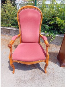 FAUTEUIL VOLTAIRE VELOURS...