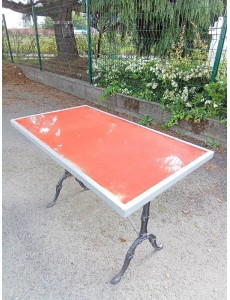 TABLE BISTROT DESSUS ROUGE 