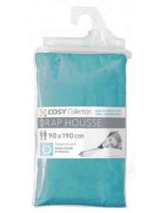 Drap housse 100%coton...