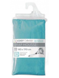 Drap housse 100%coton...
