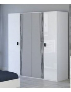ARMOIRE PENDERIE 4 PORTES 2...
