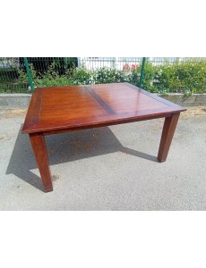 TABLE DE SÉJOUR BOIS EXOTIQUE