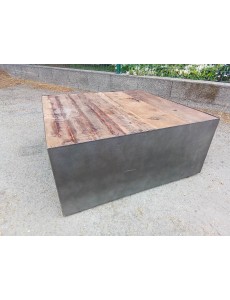 TABLE BASSE CARRÉE STYLE...