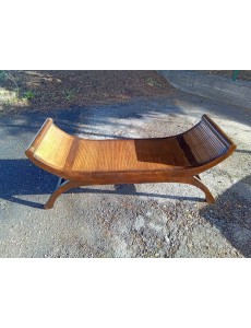 BANC FOND DE LIT EN TECK ET...