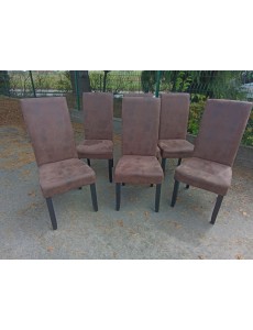 LOT DE 6 CHAISES MODERNE...