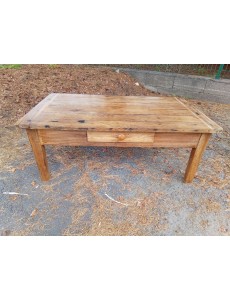 TABLE BASSE RUSTIQUE 1 TIROIR