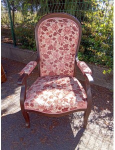 FAUTEUIL VOLTAIRE VELOURS...