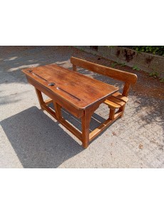 BUREAU PUPITRE DOUBLE ANCIEN 