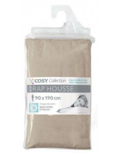 Drap housse 100%coton...