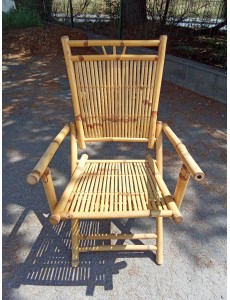 LOT DE 4 FAUTEUILS EN ROTIN...