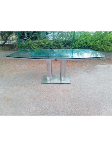 TABLE DESIGN VERRE + ALL