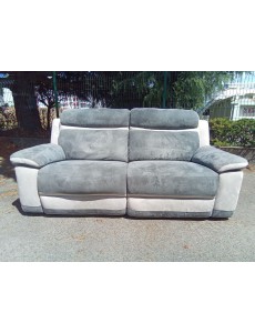 CANAPE RELAX GRIS 2P 
