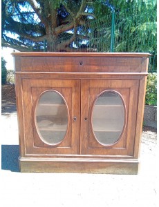 CONSOLE 2P VITREES OVALE 1T