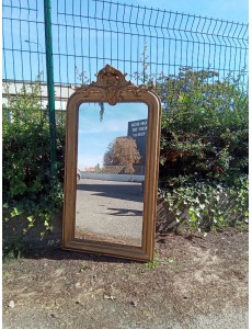 MIROIR DORÉ STYLE LOUIS...