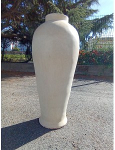 VASE TERRE CUITE BEIGE GM