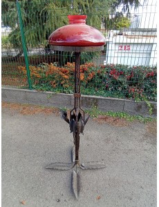 LAMPE FERRONNERIE D'ART...
