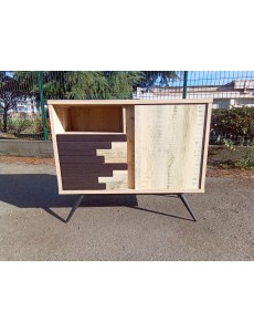 BUFFET 2T + 1P IMIT BOIS 