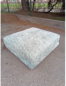 POUF TGM VELOURS VERT