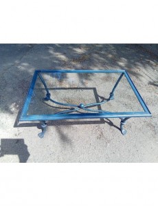 TABLE BASSE FER FORGÉ...