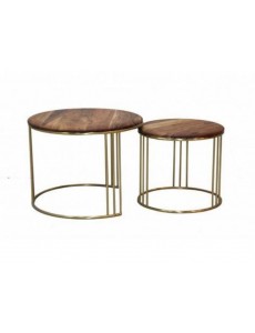 PAIRE DE TABLES BASSES...