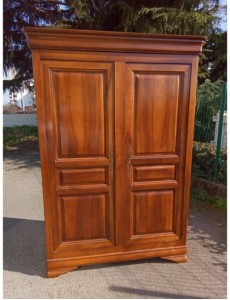 ARMOIRE PENDERIE EN NOYER 2...