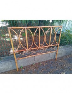 TETE DE LIT EN ROTIN 120CM