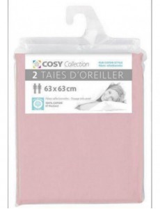 Paire de  taies doreiller...