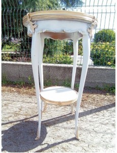 SELLETTE RONDE BRONZE ET...