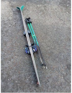 PAIRE DE SKI ROSSIGNOL +...