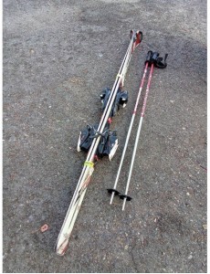 PAIRE DE SKI ROSSIGNOL +...