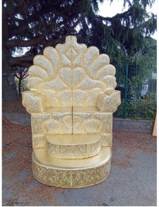 FAUTEUIL DE MARIAGE OREINTAL 