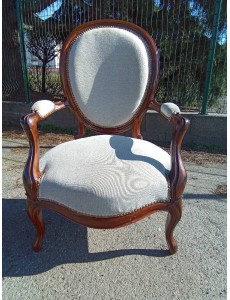 FAUTEUIL STYLE LOUIS PHILIPPE 